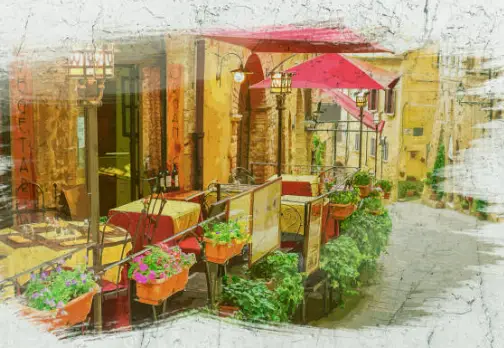 Pizzeria-Restaurant-Glacier au cœur des Pyrénées-Orientales